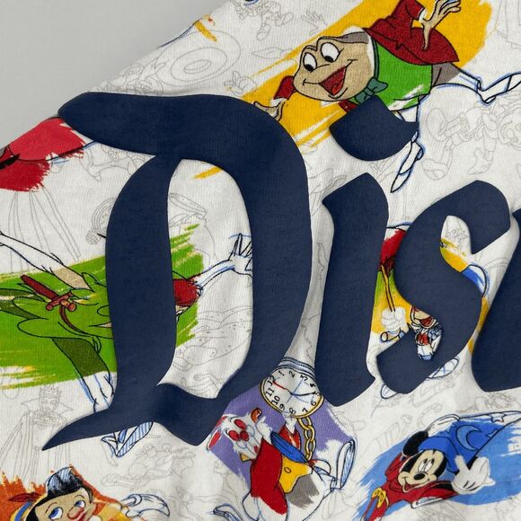 Disneyland Parks Ink & Paint Animated Characters Spirit Jersey Shirt Womens XS - Picture 8 of 10